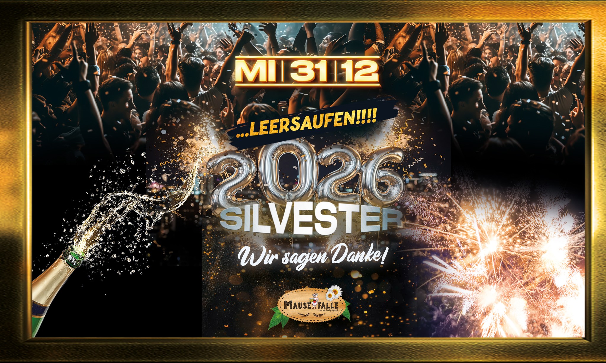 SILVERSTER 25/26 – Schließung