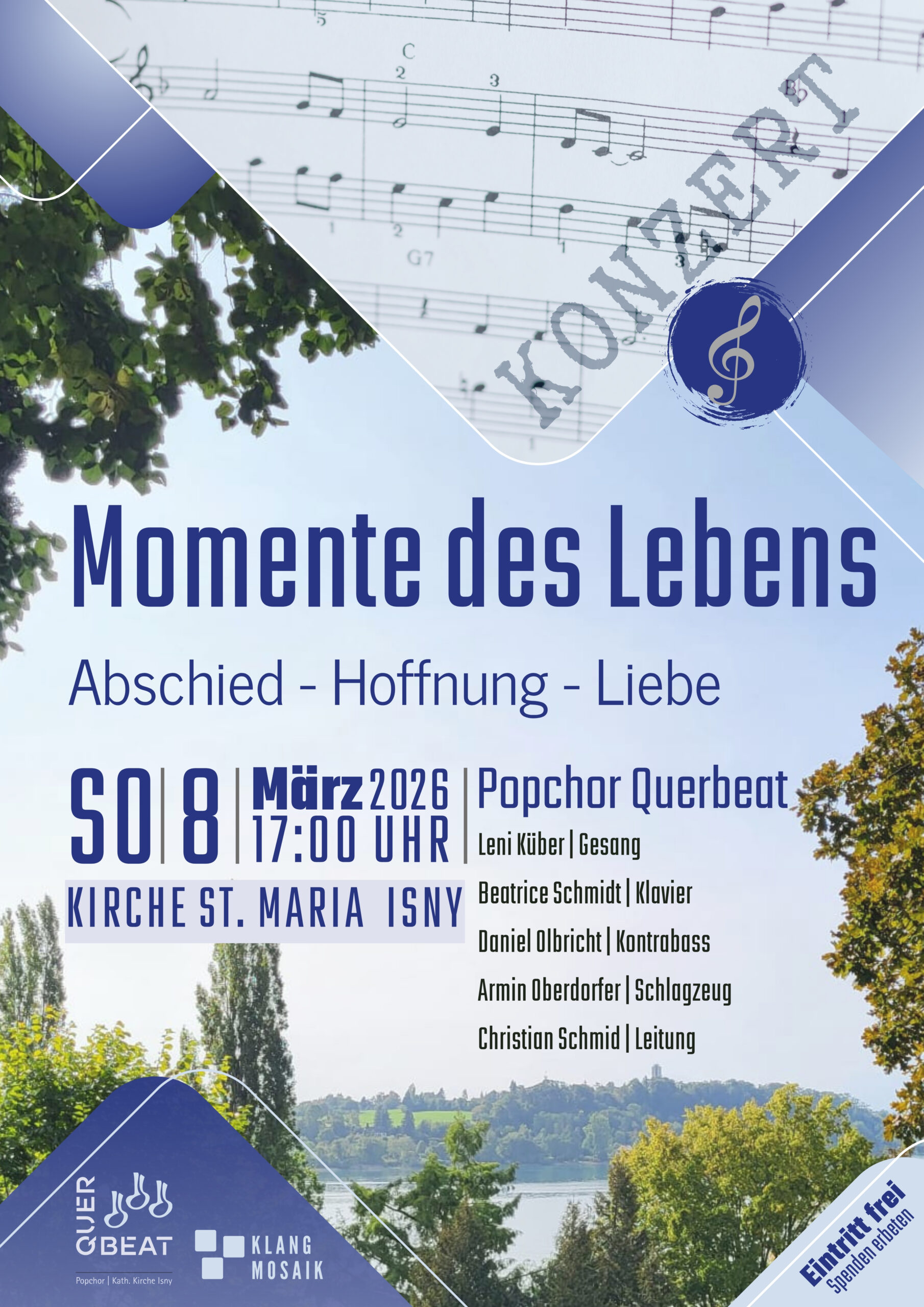 Der Popchor Querbeat lädt zum Konzert ein