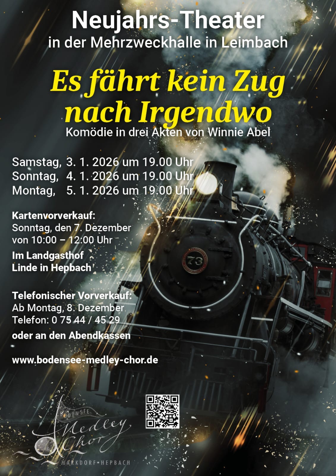 Neujahrs-Theater: Es fährt kein Zug nach Nirgendwo