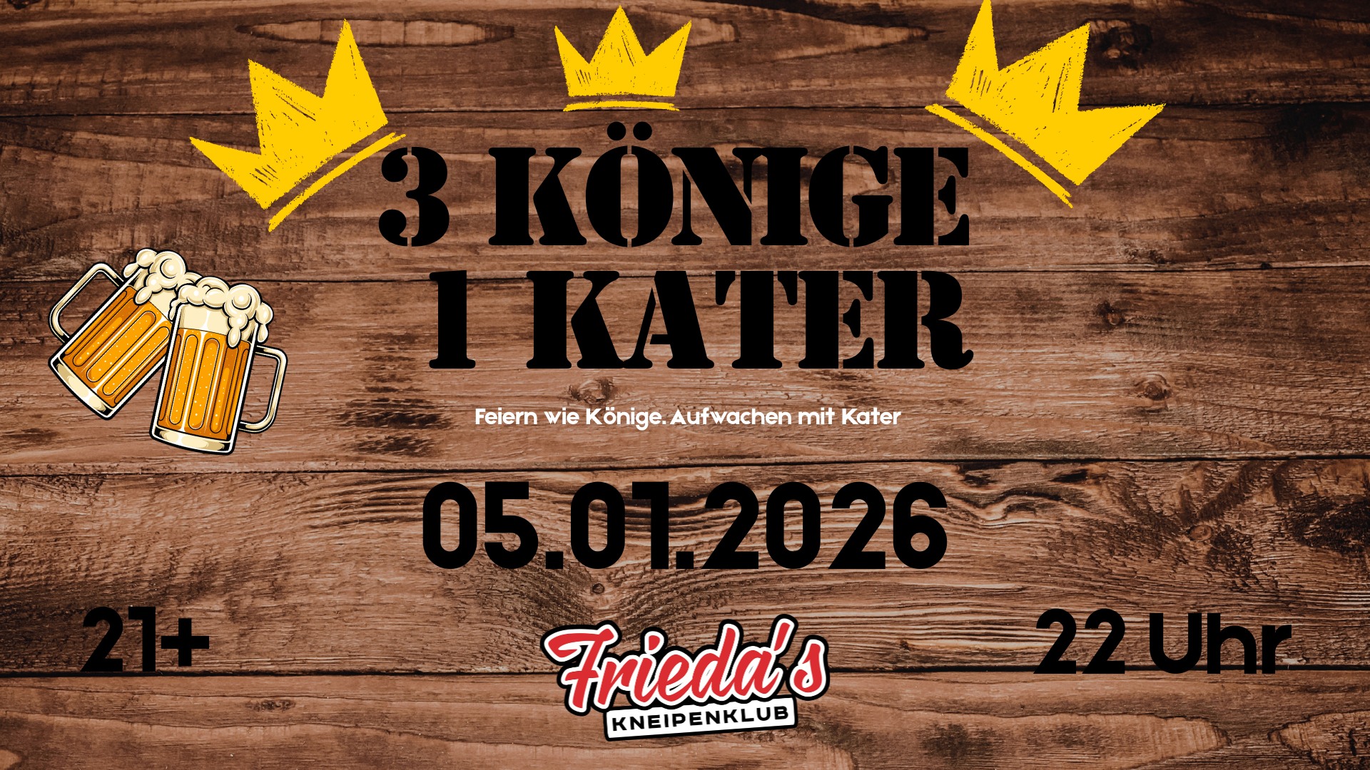 3 Könige – 1 Kater