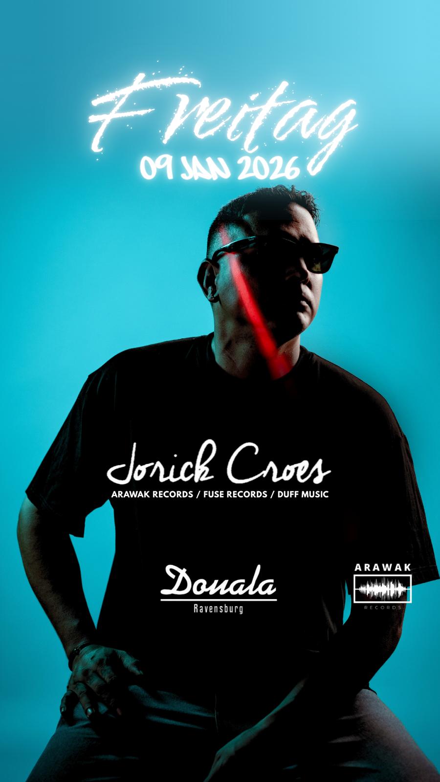Douala pres. Jorick Croes DJ/Producer (Rotterdam NL)