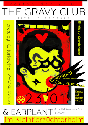 Kulturlawine e. V. präsentiert: Earplant und The Gravy Club