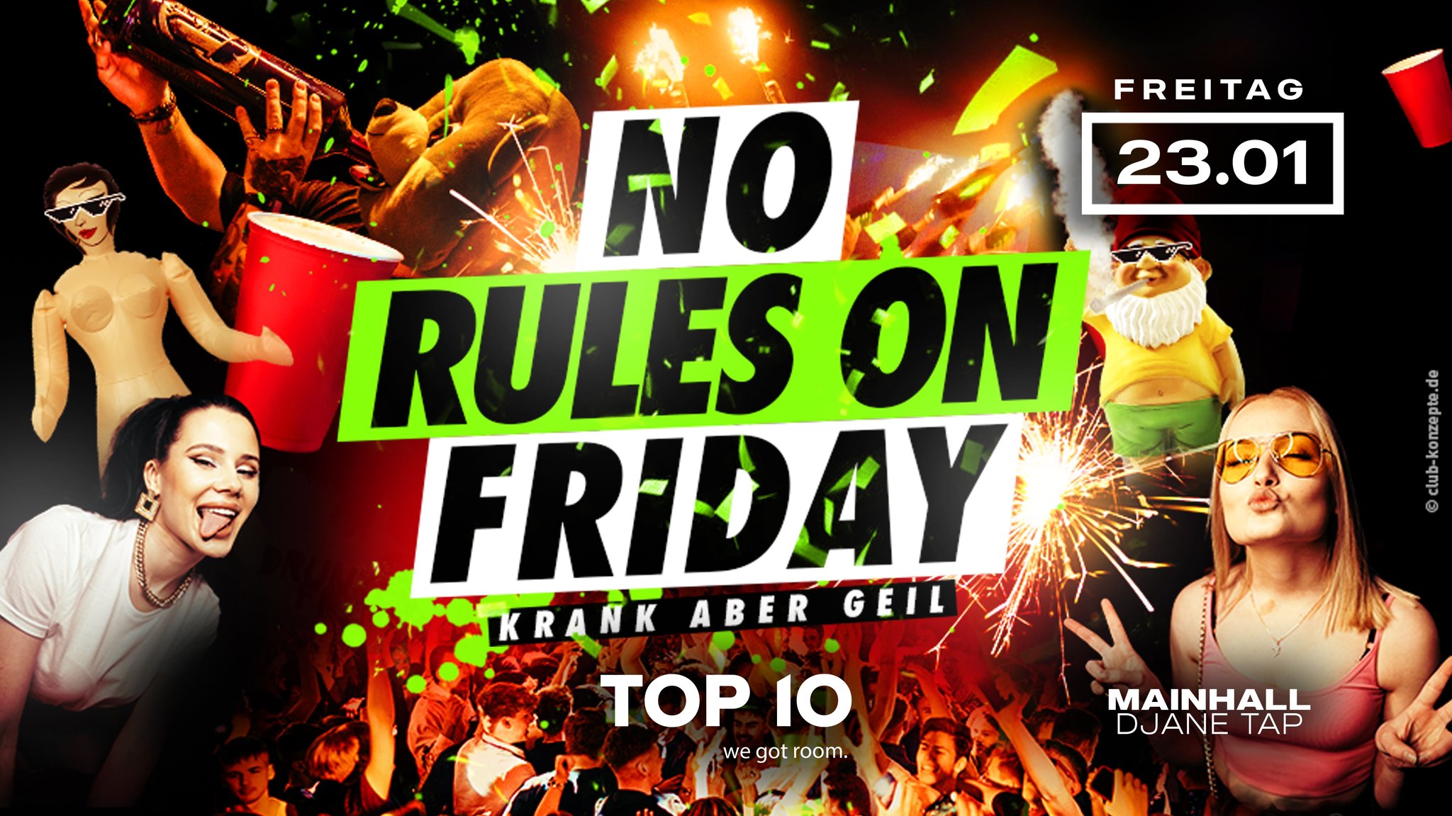 No Rules on Friday! 16+