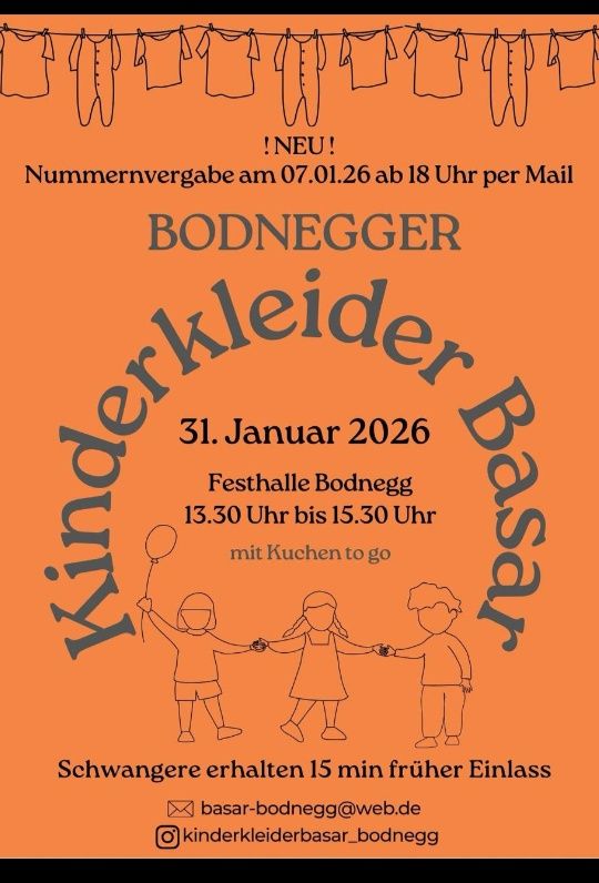 Bodnegger Kinderkleider Basar