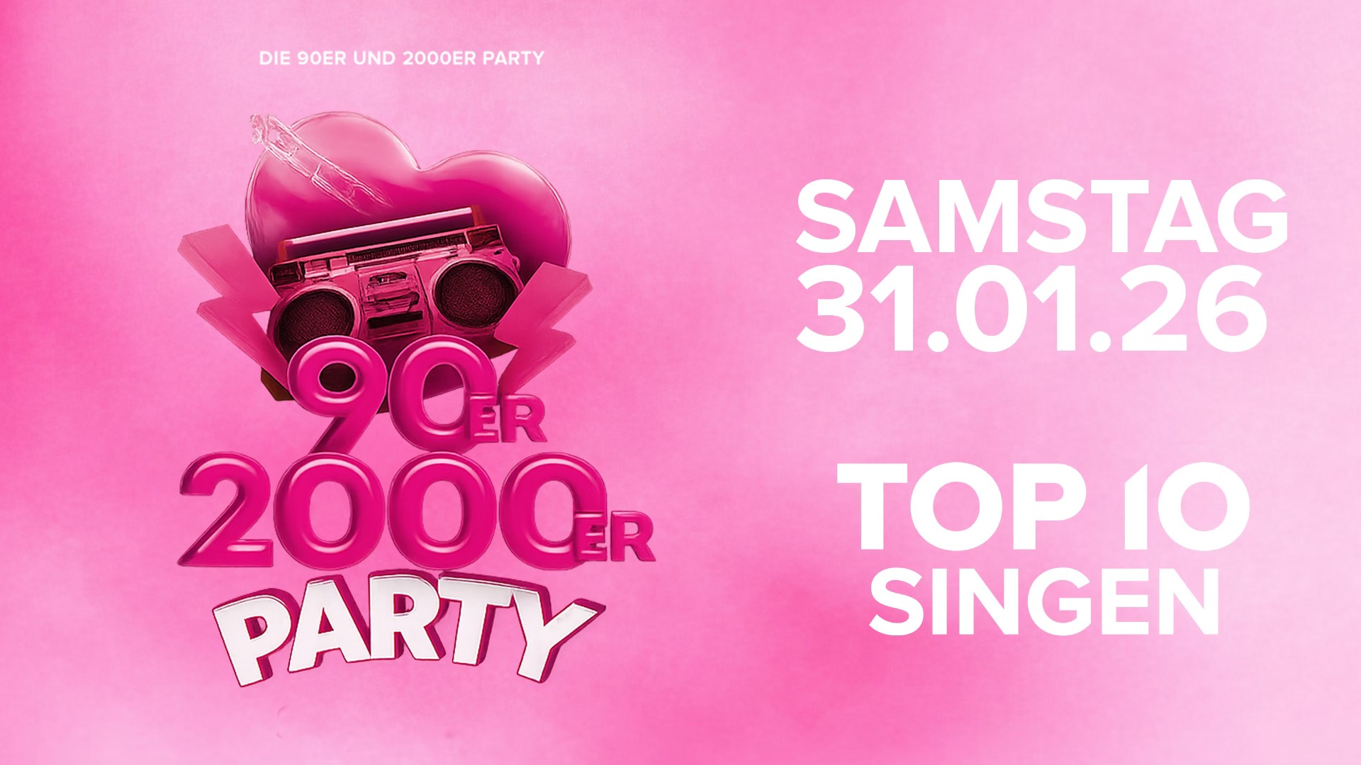 Mega 90er & 2000er Party!