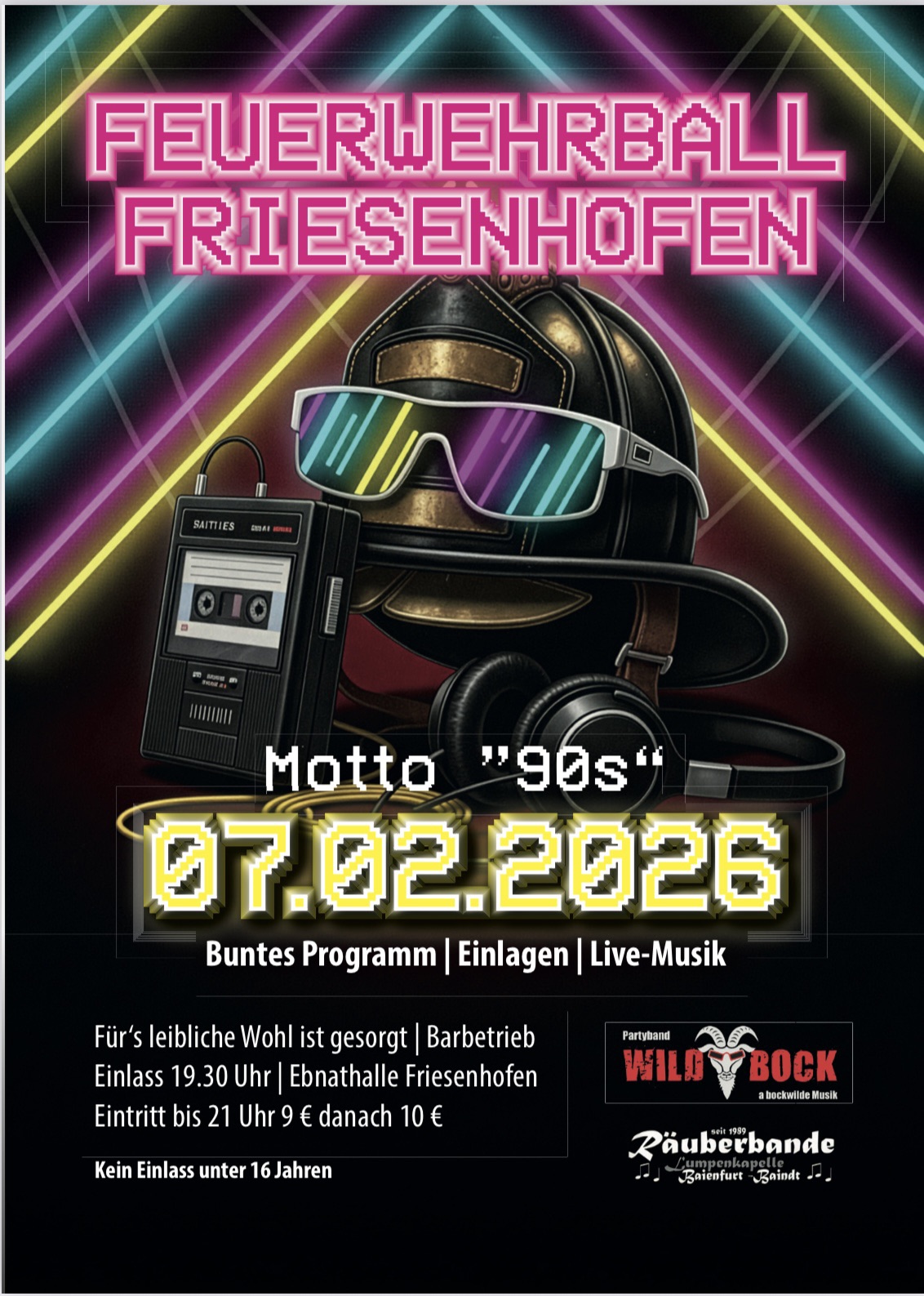 Feuerwehrball in Friesenhofen (Leutkirch)