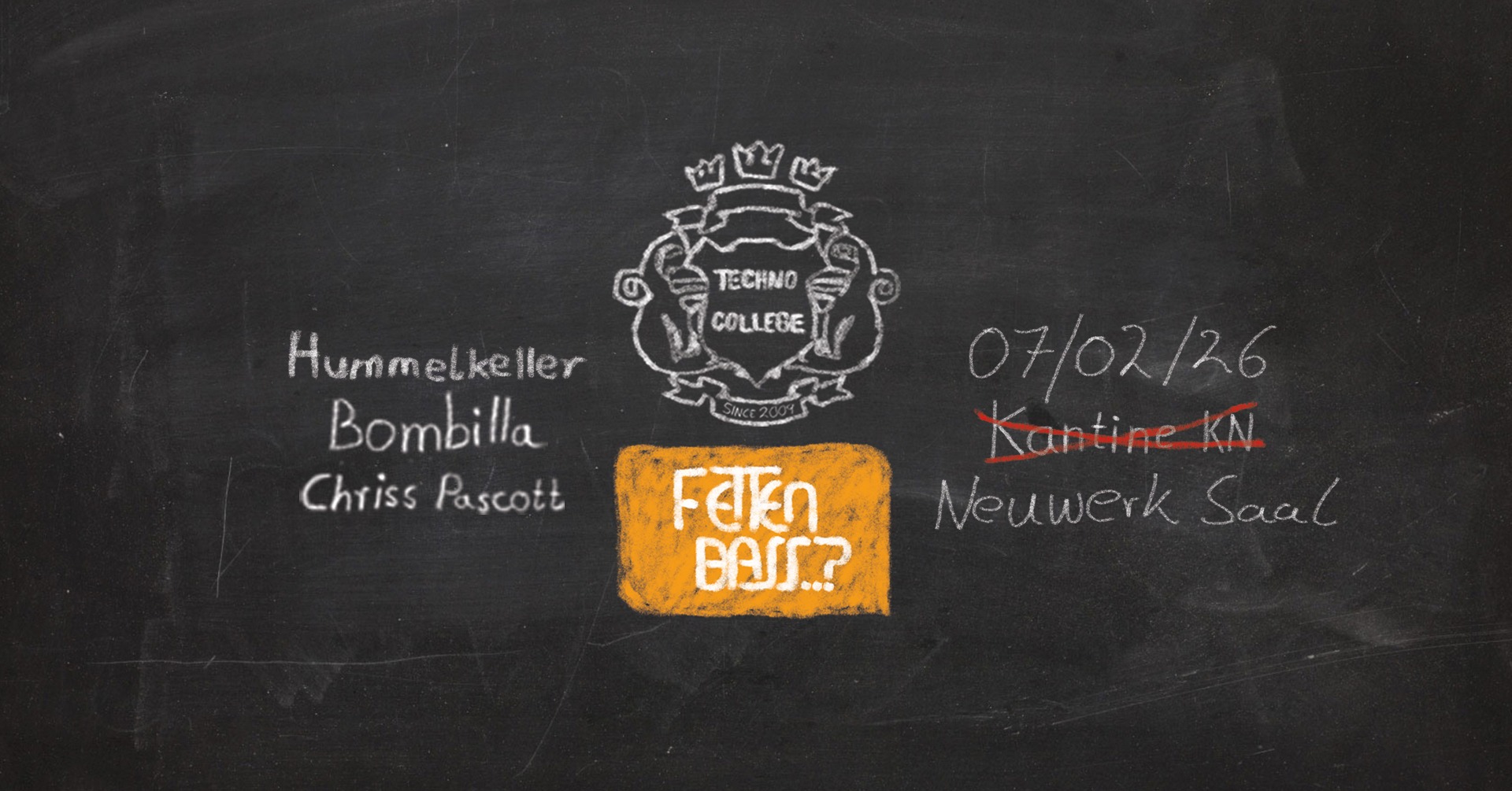 Fetten Bass..? – Die Saalwette!