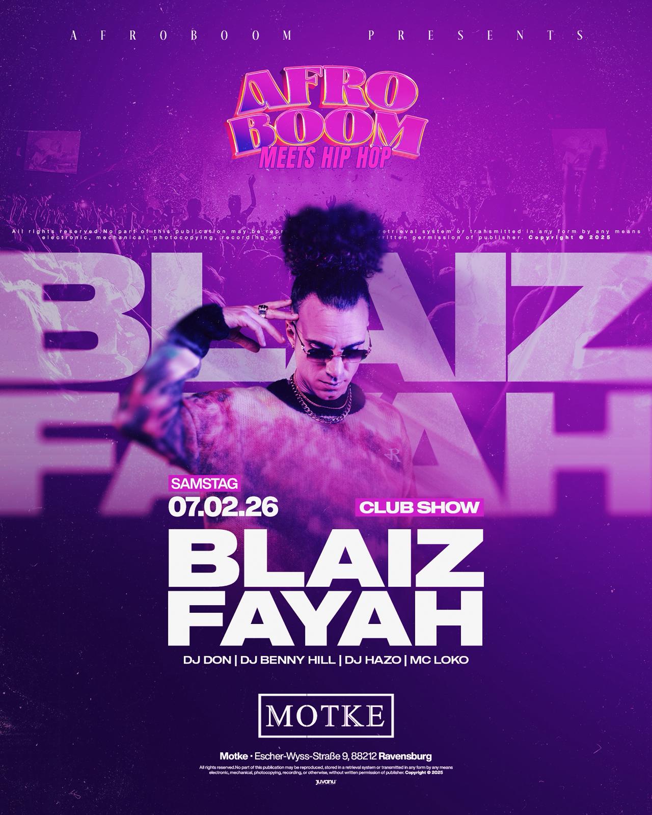 Afro Boom / Blaiz Fayah