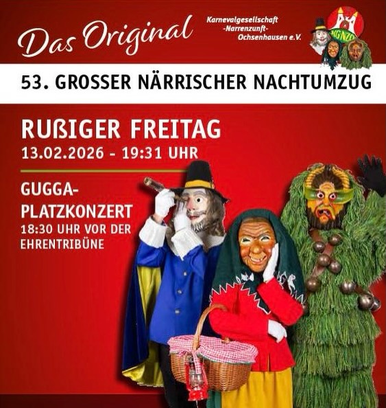 53. Großer Närrischer Nachtumzug Ochsenhausen – Das Original