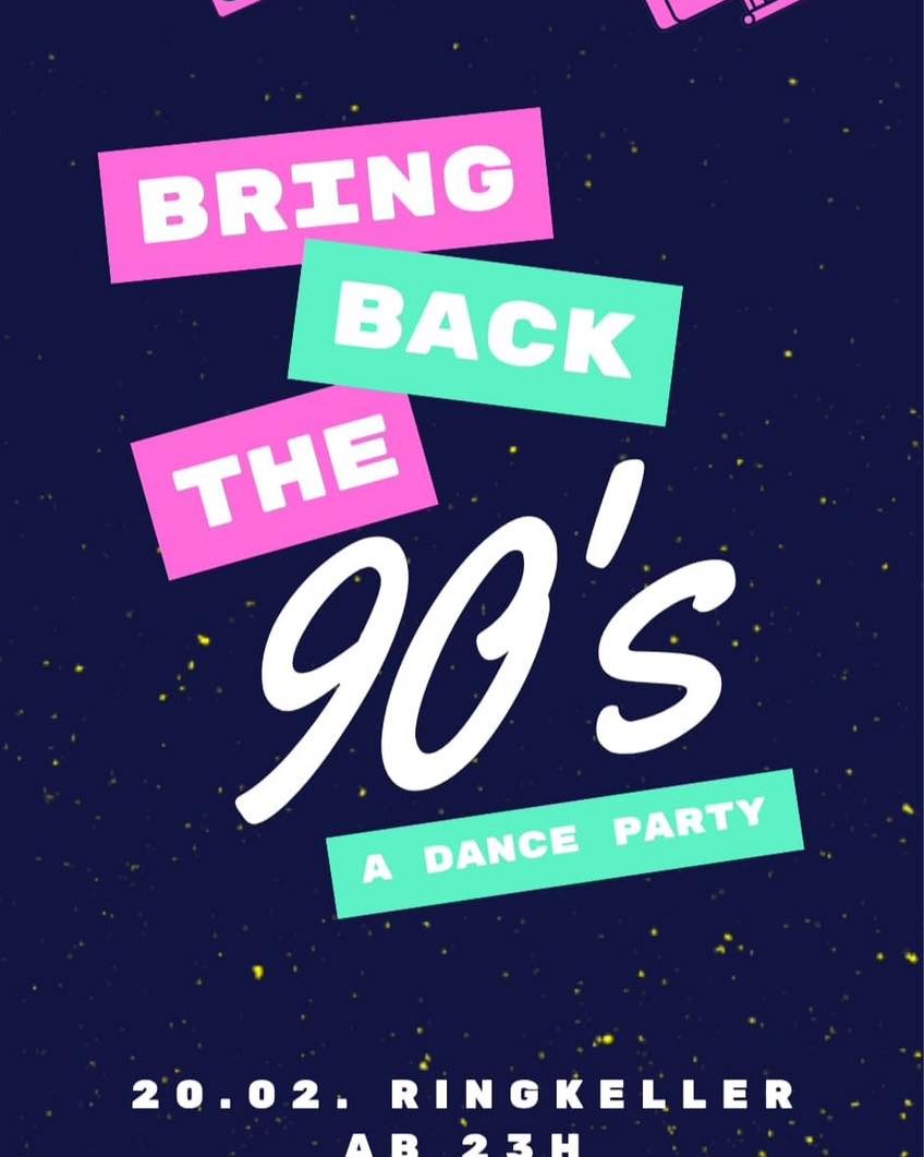 Bring Back The 90’s