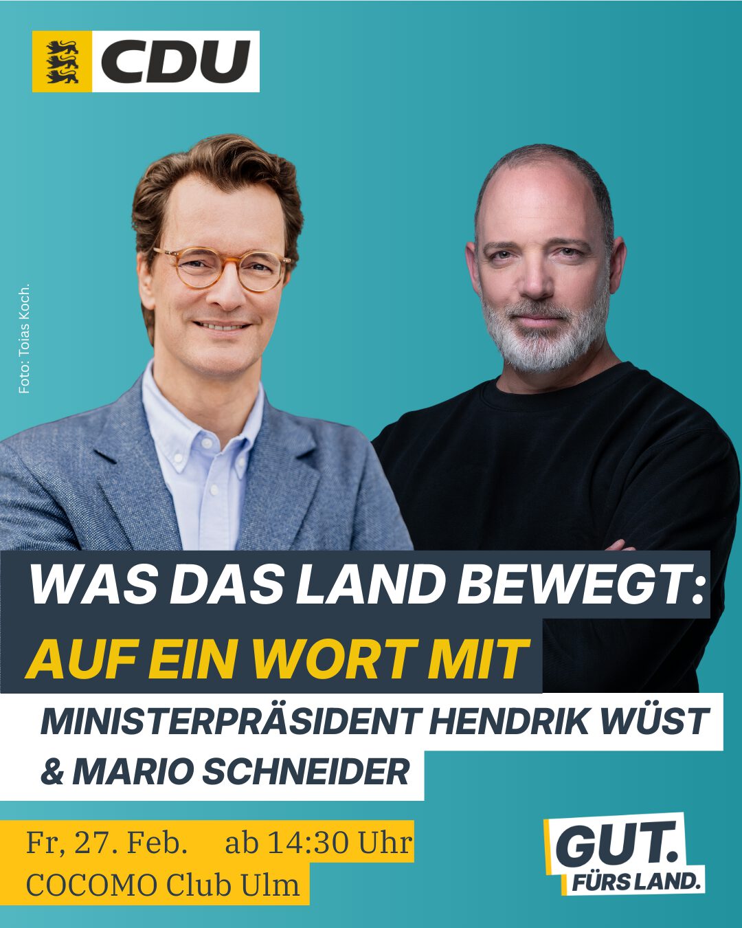 Auf ein Wort: Mario Schneider & Hendrik Wüst