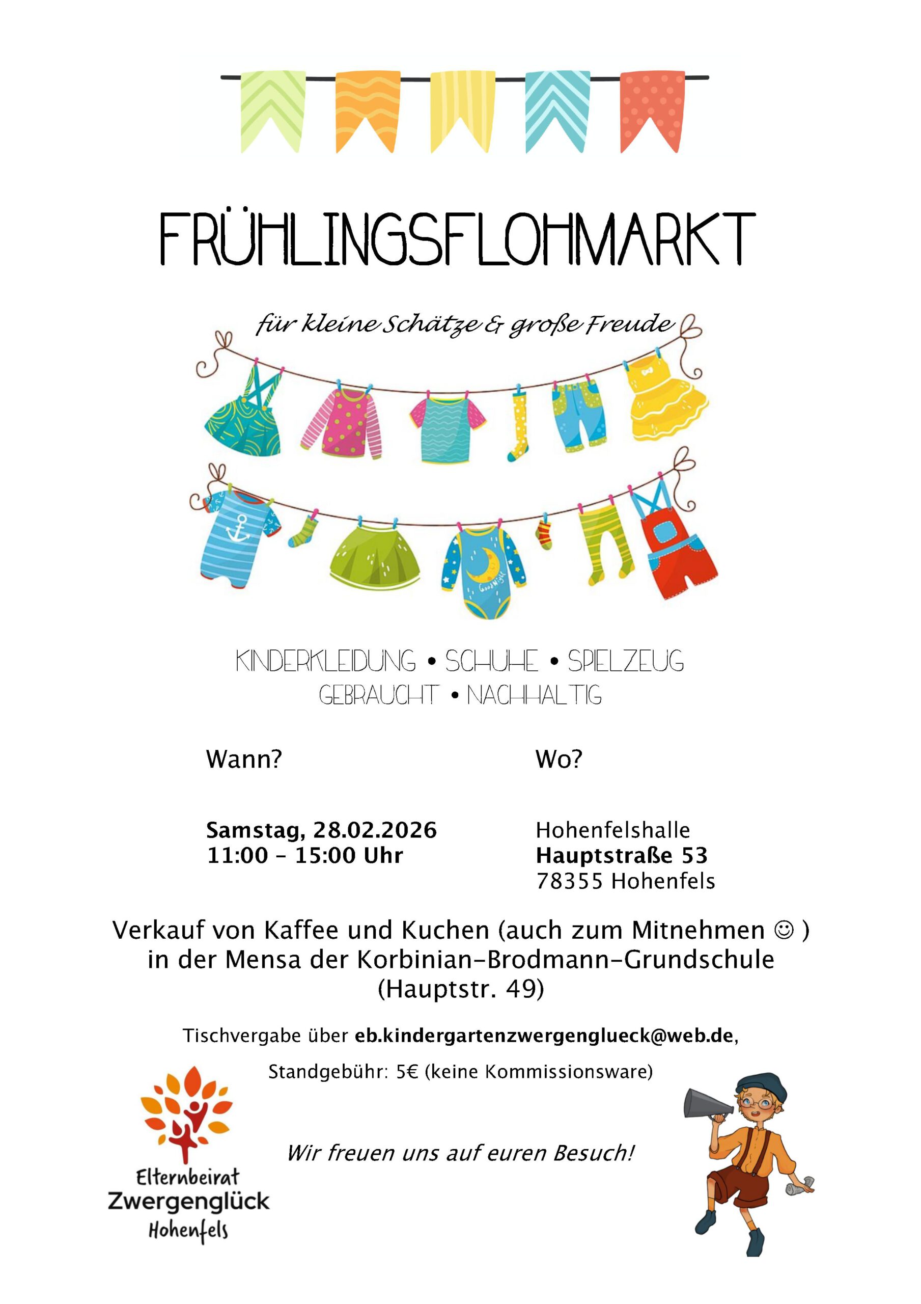Frühlingsflohmarkt für kleine Schätze & große Freude