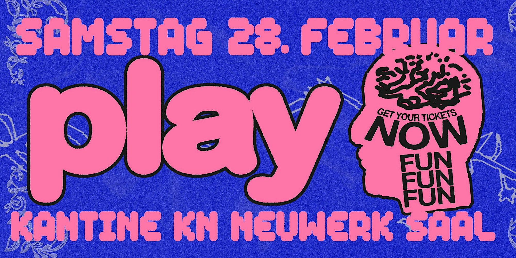 PLAY w/ meistermarv – Gen Li – DJ Draco SA.28.FEB. Neuwerk Saal