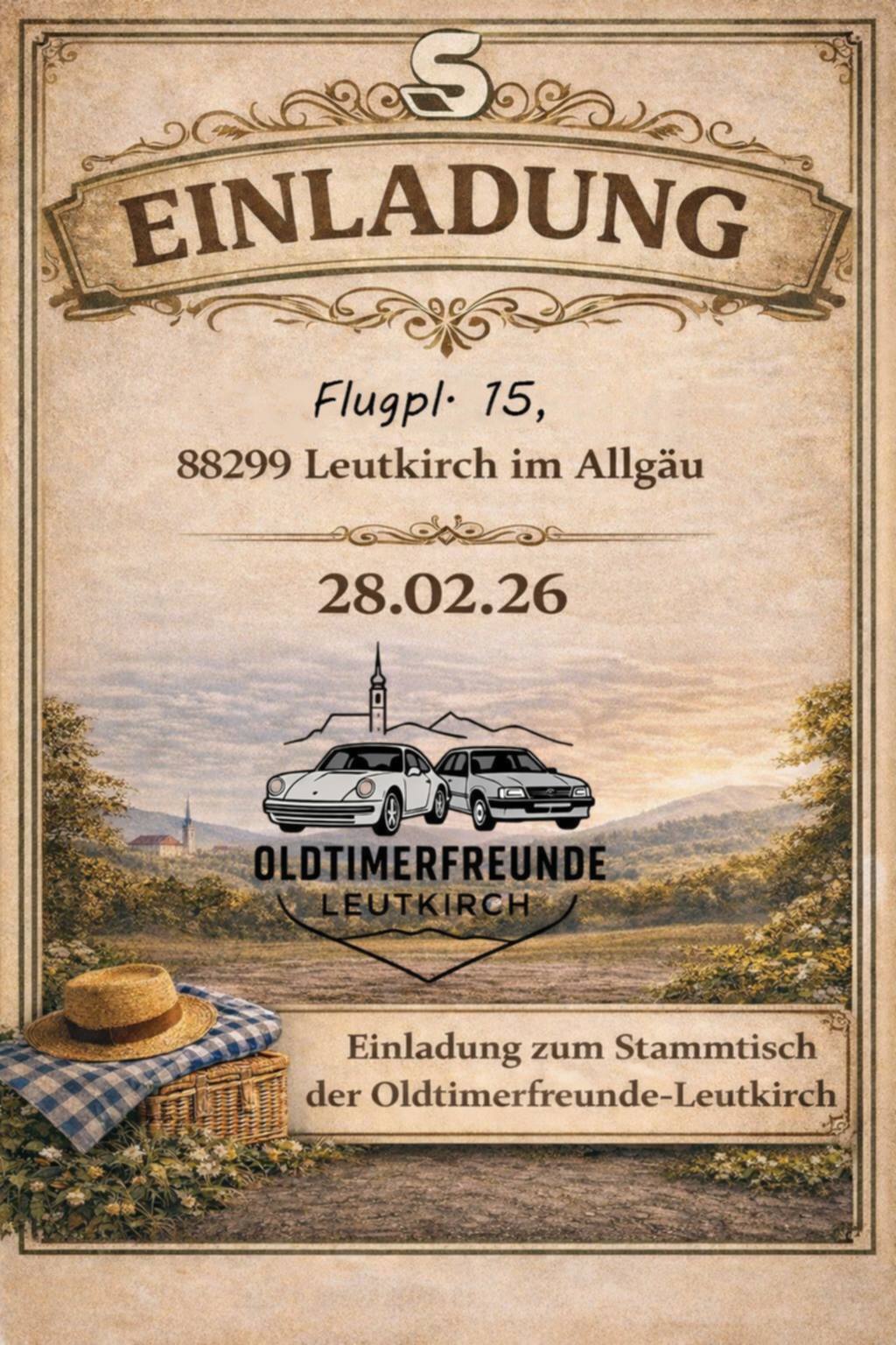 Stammtisch der Oldtimerfreunde Leutkirch