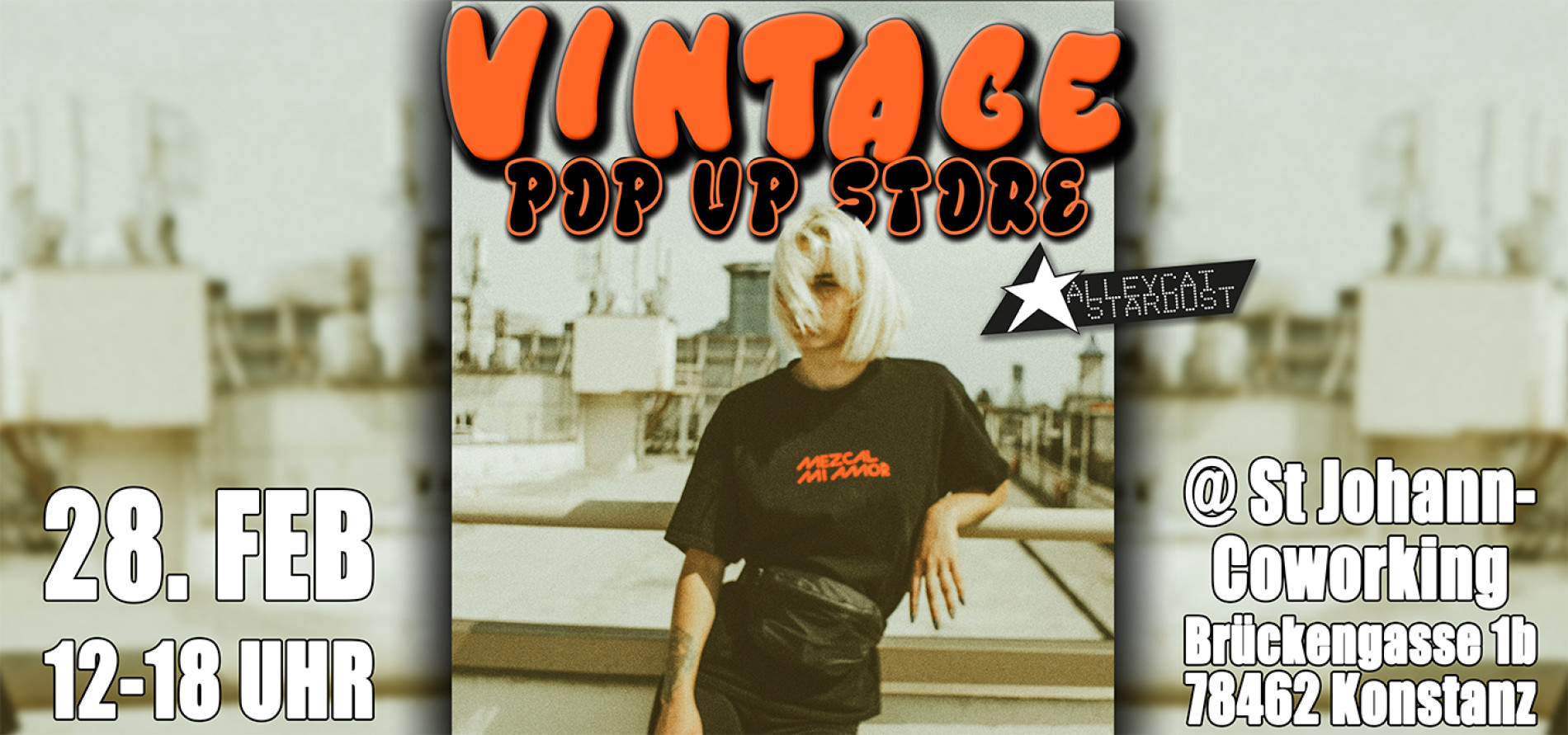 ALLEYCAT STARDUST VINTAGE POP UP EVENT