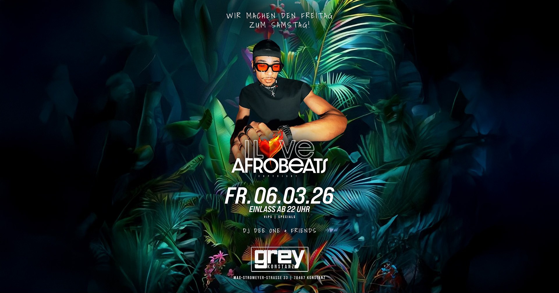 I LOVE AFRO BEATS & LADIES NIGHT