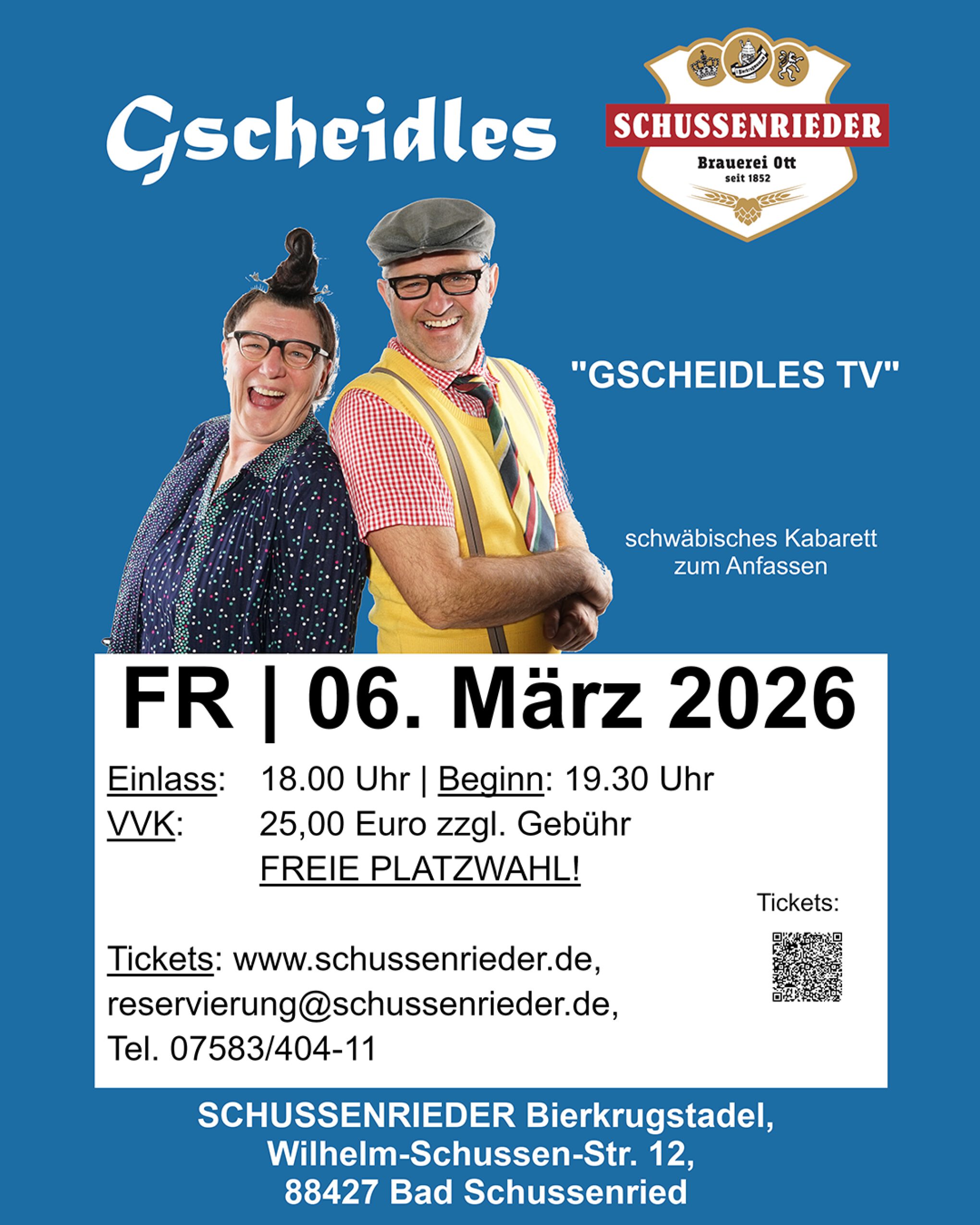 Alois und Elsbeth Gscheidle: Gscheidles TV