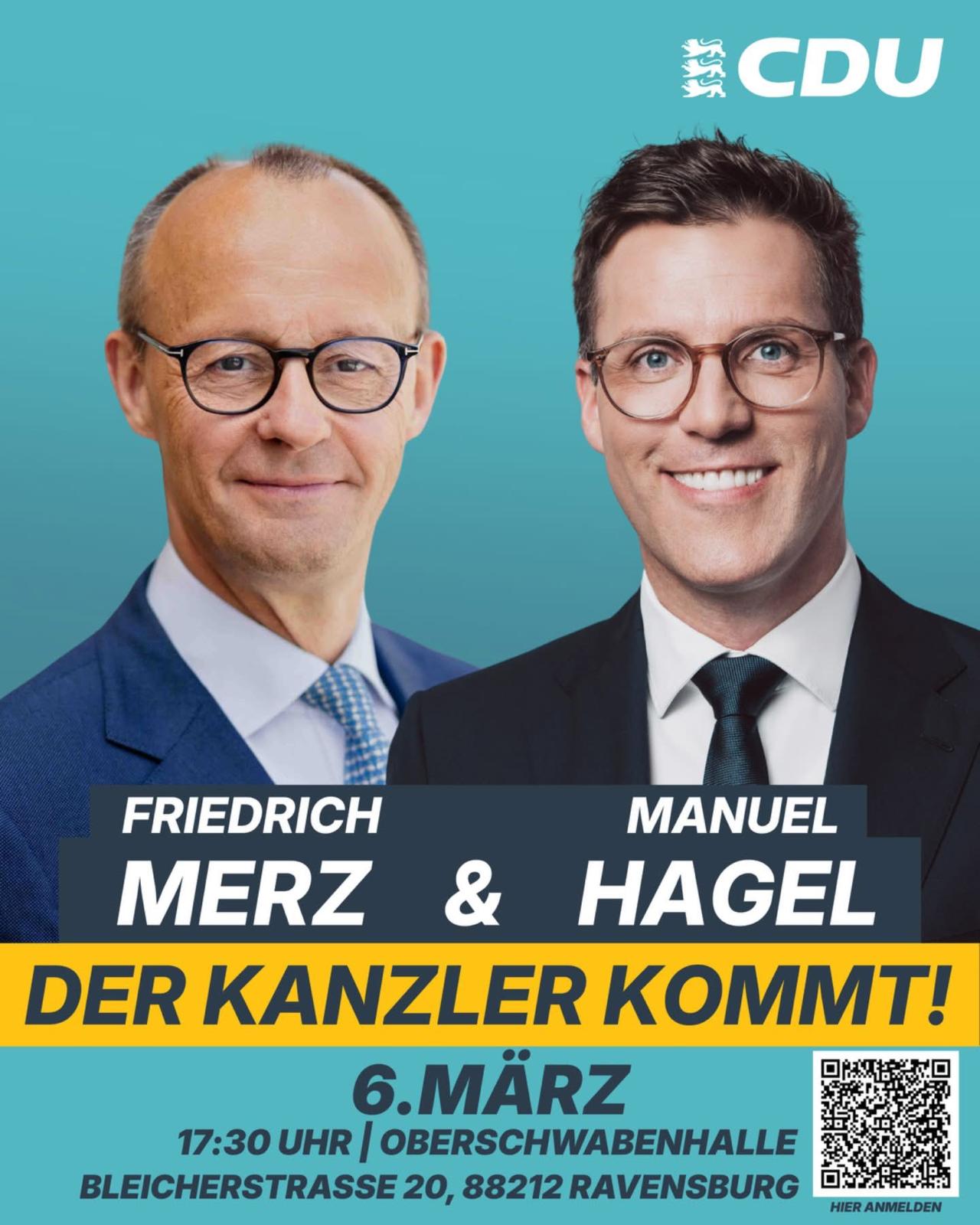 Der Kanzler kommt!