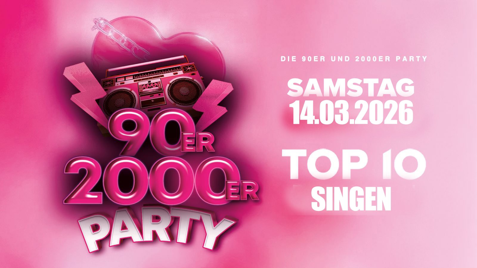 Mega 90er & 2000er Party!