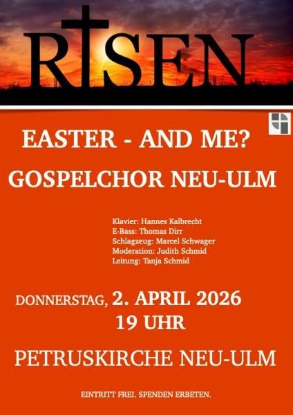 Konzert mit dem Gospelchor Neu-Ulm