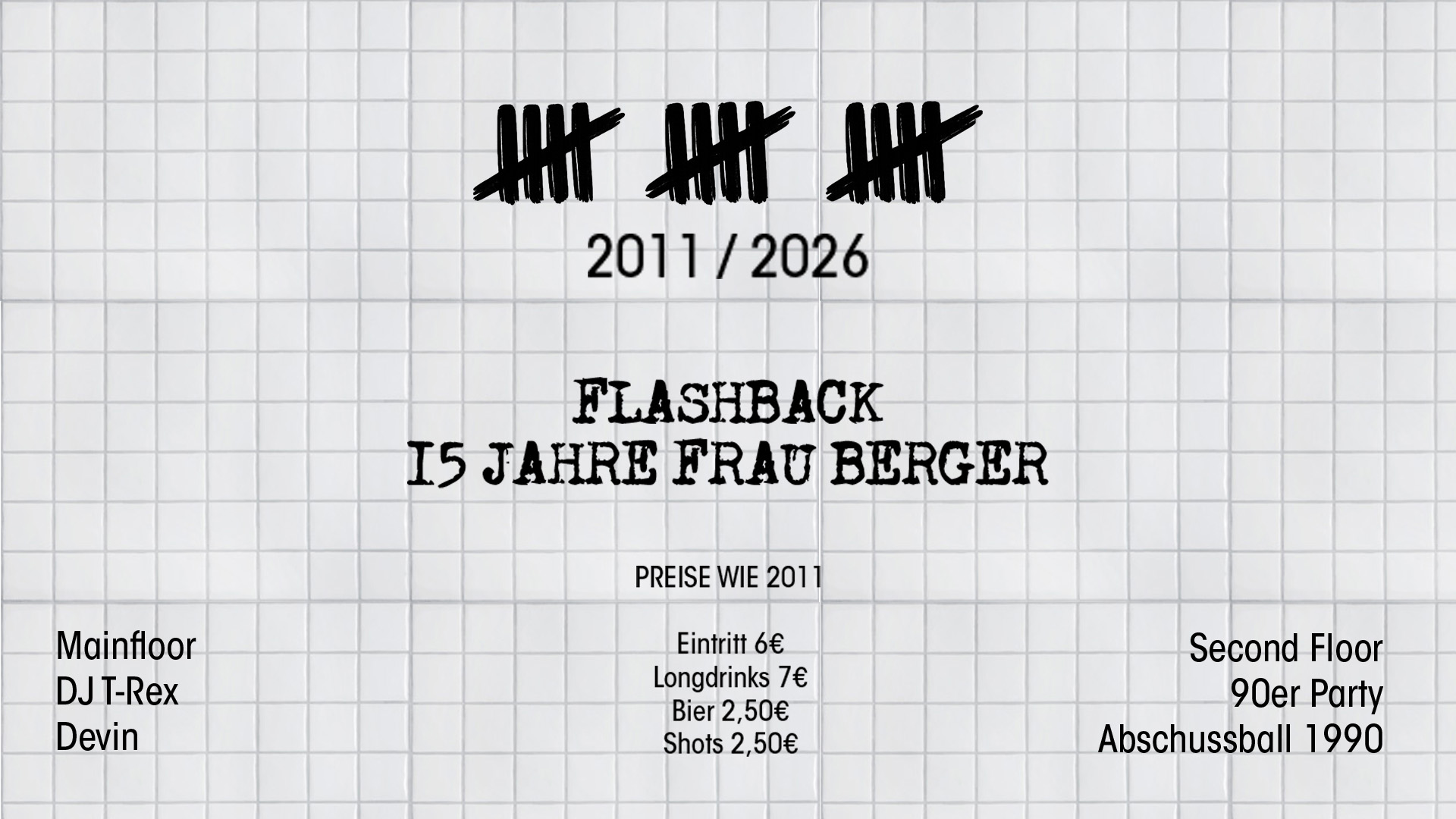 15 JAHRE FRAU BERGER