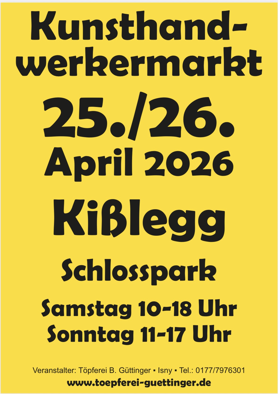 Kunsthandwerkermarkt Kisslegg