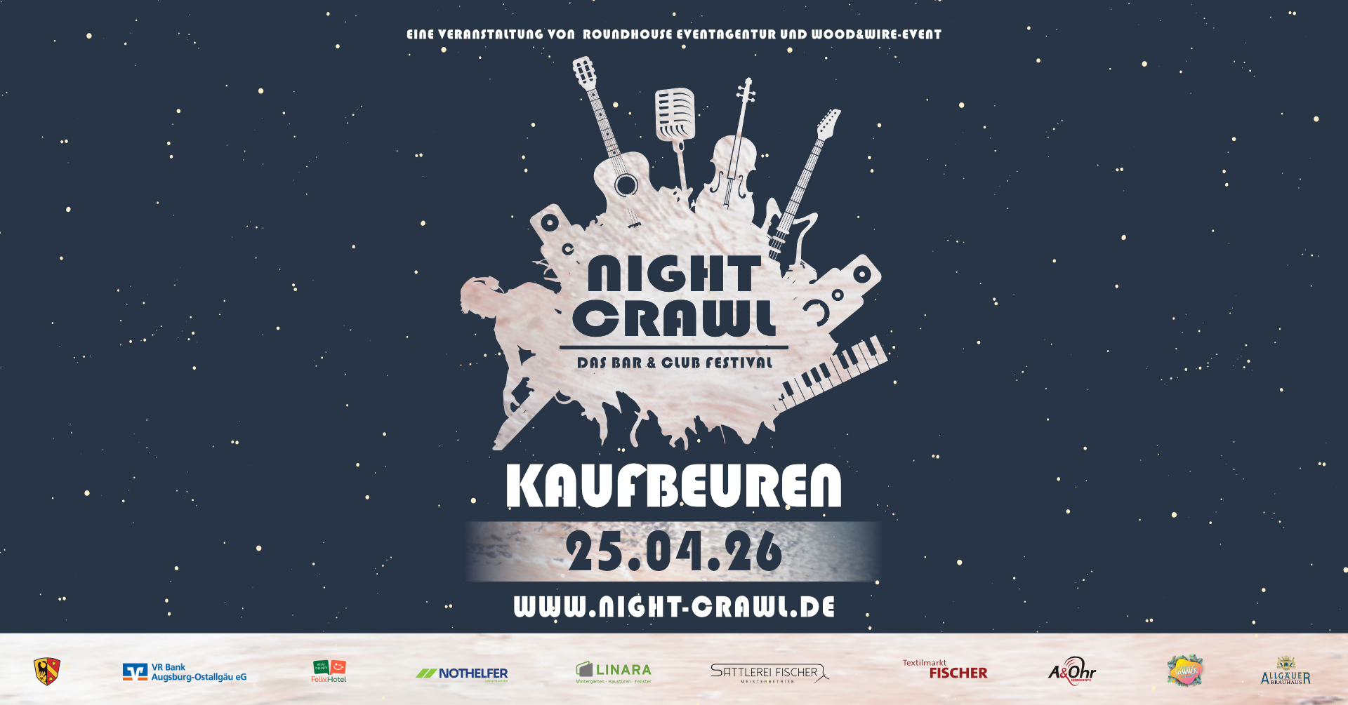 Night Crawl Kaufbeuren – Das Bar & Clubfestival