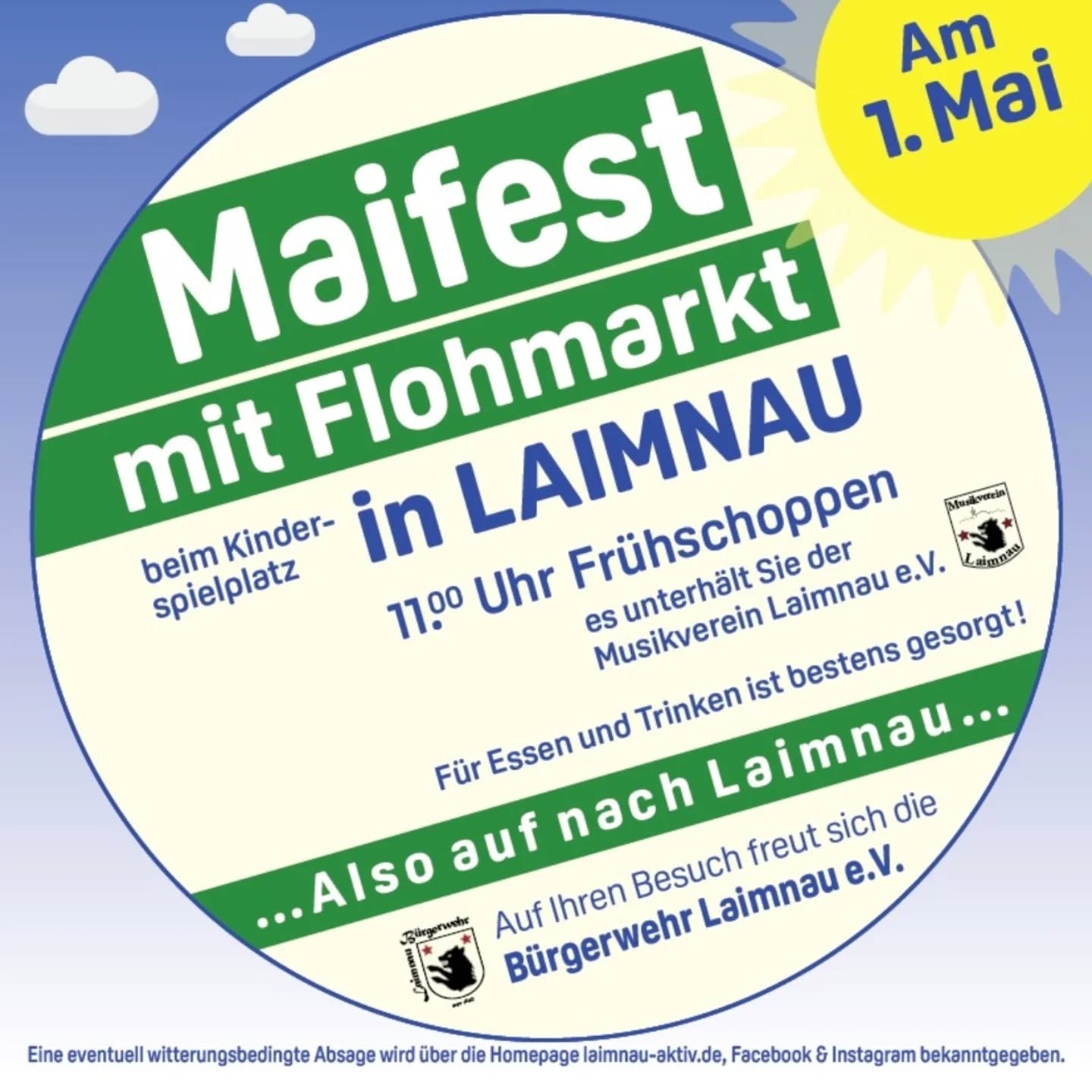 Maifest mit Flohmarkt