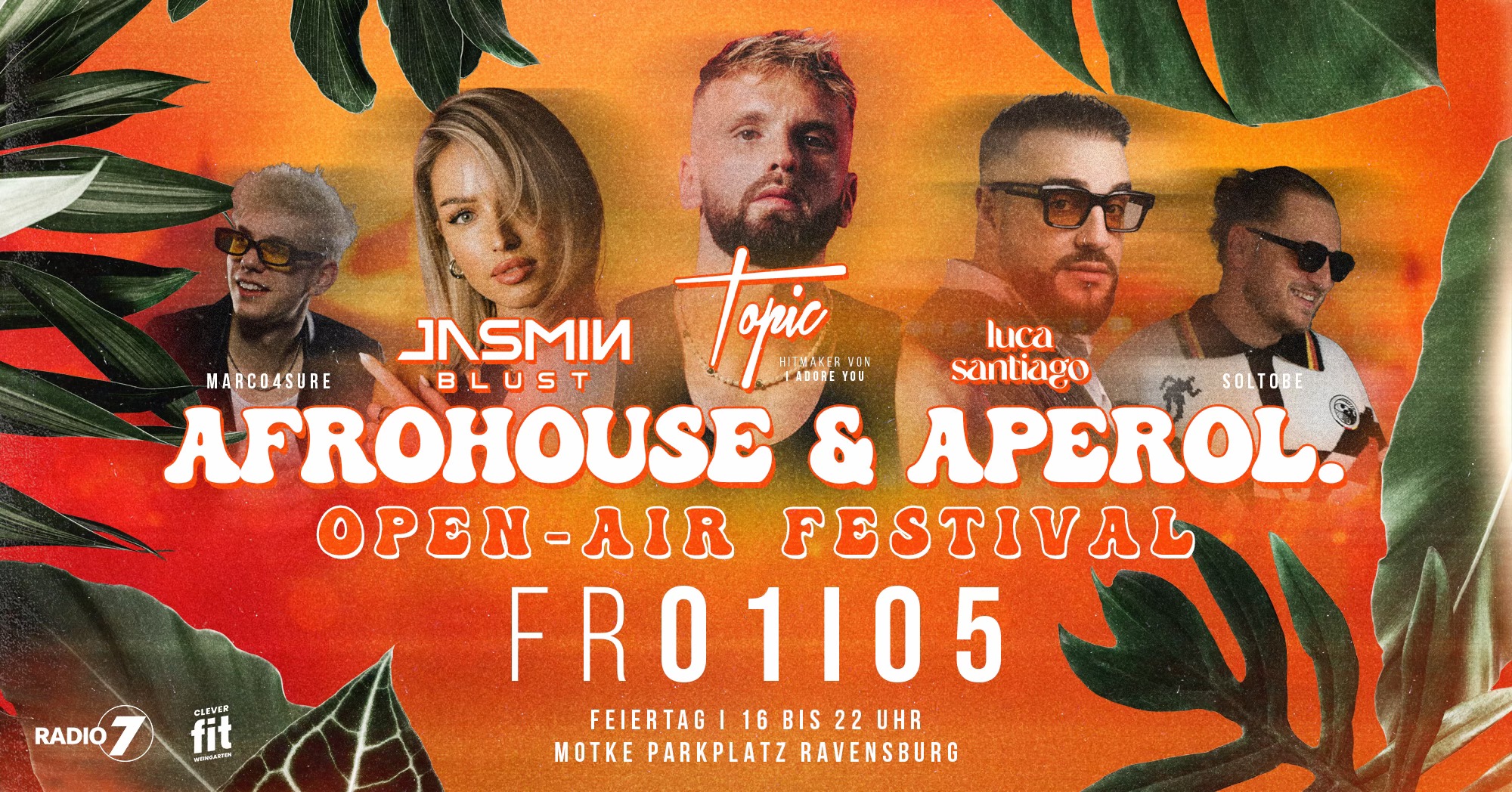 Afrohouse & Aperol Festival: Open Air Festival @ Motke Parkplatz Ravensburg