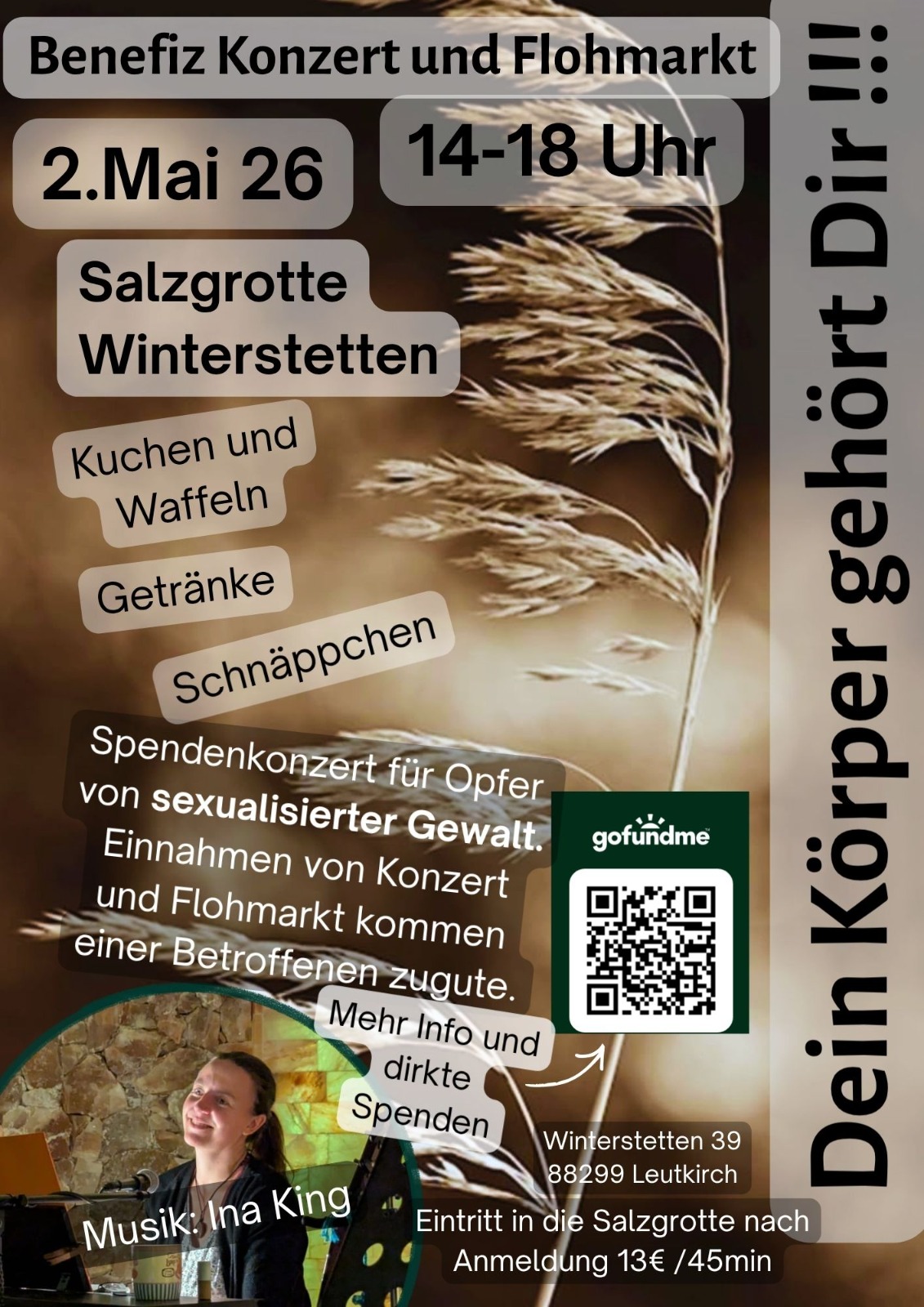 Benefiz-Konzert und Flohmarkt