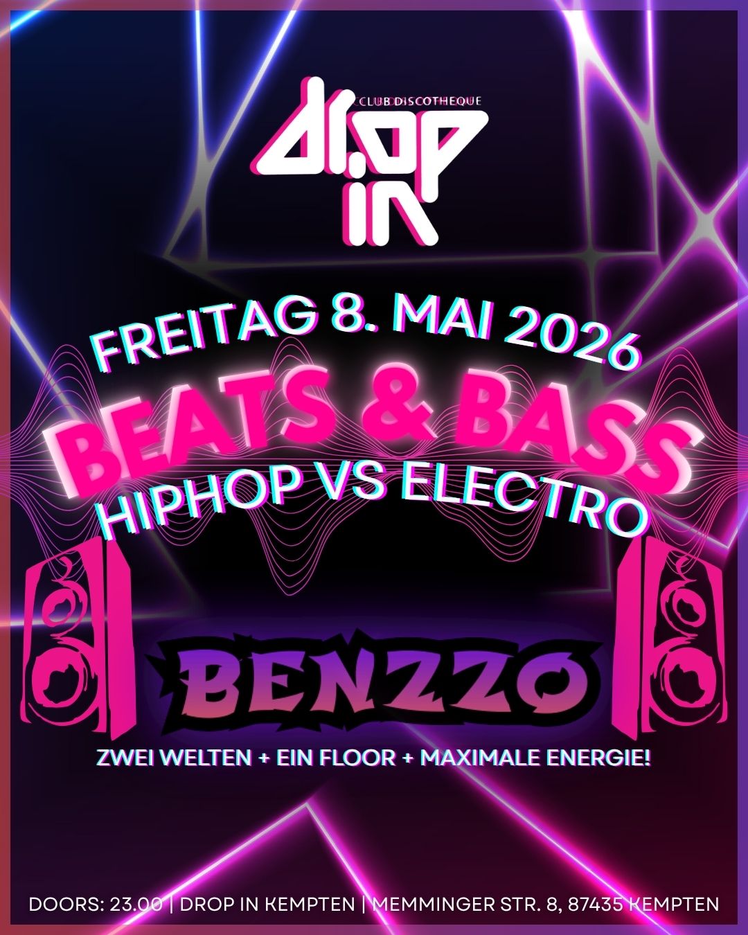 BEATS & BASS – HIPHOP vs ELECTRO