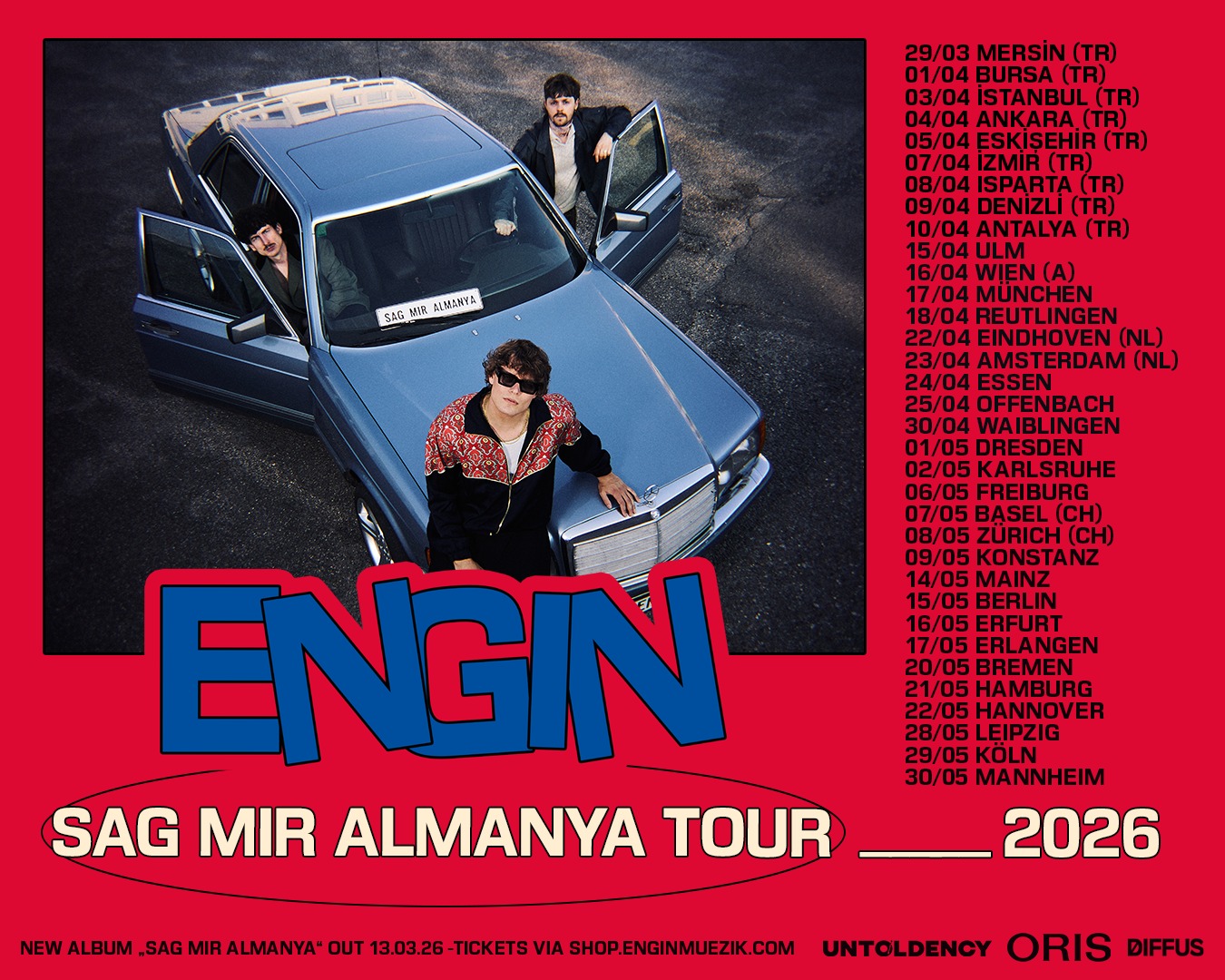 ENGIN – SAG MIR ALMANYA TOUR 2026 – KONSTANZ