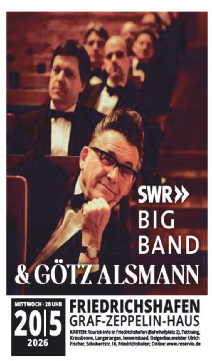 Konzert – SWR Big Band & Götz Alsmann