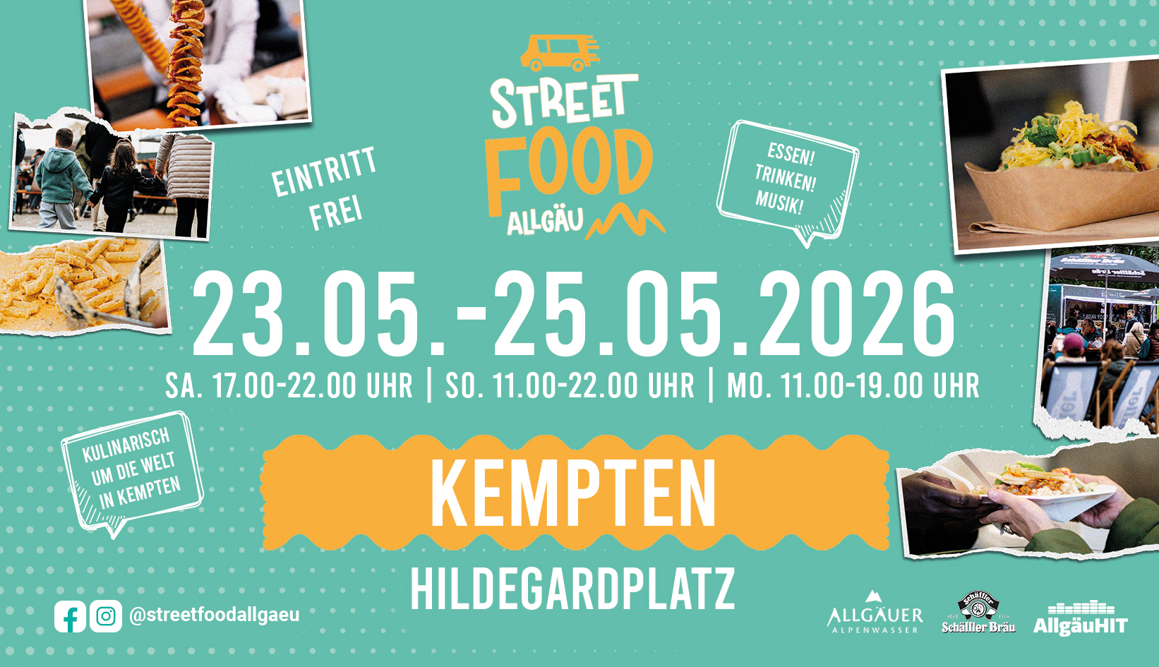 Allgäuer Streetfood Markt – Pfingsten Spezial – Kempten