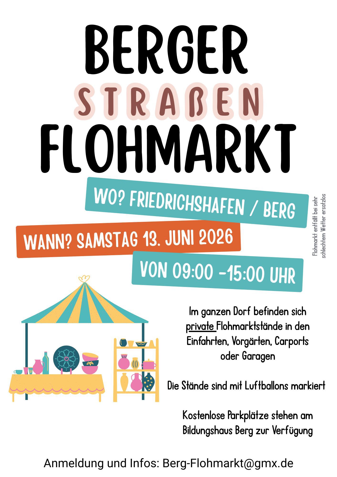 Berger Straßen-Flohmarkt