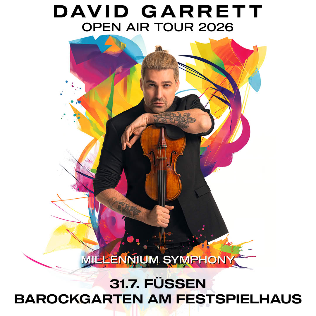 David Garrett – Millennium Symphony Open Air 2026