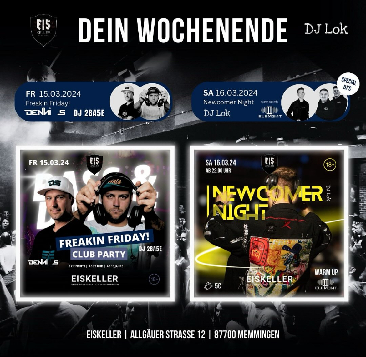 Freakin Friday! – Clubparty