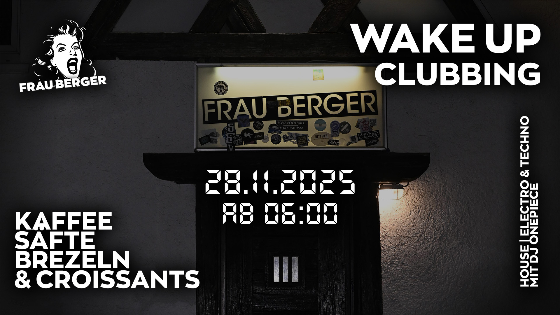 WAKE UP CLUBBING