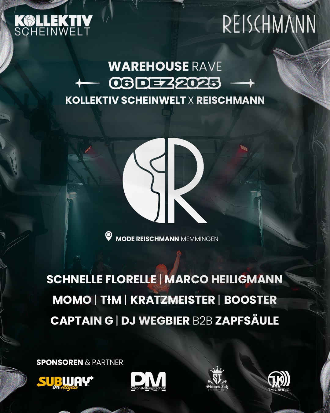 Warehouse Rave | Kollektiv Scheinwelt x Reischmann