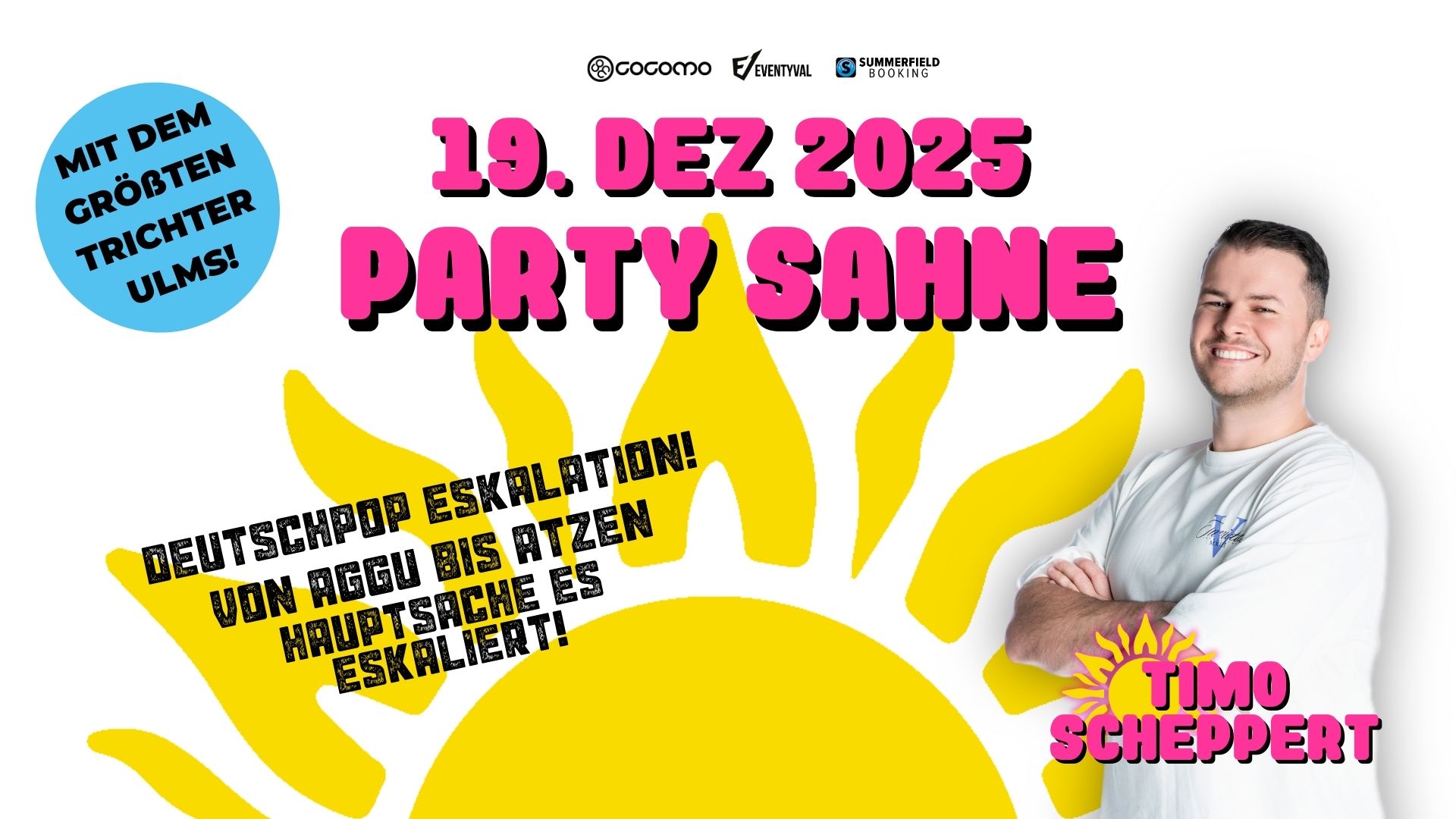 PARTY SAHNE mit Timo Scheppert