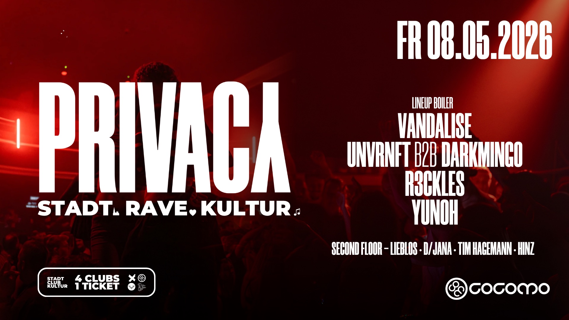 PRIVACY x Stadt Rave Kultur