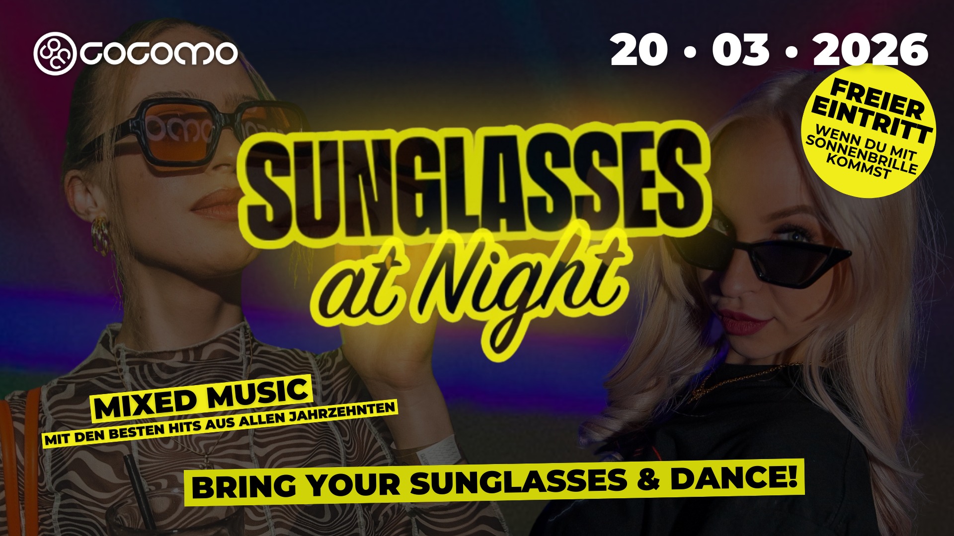 Sunglasses at Night!