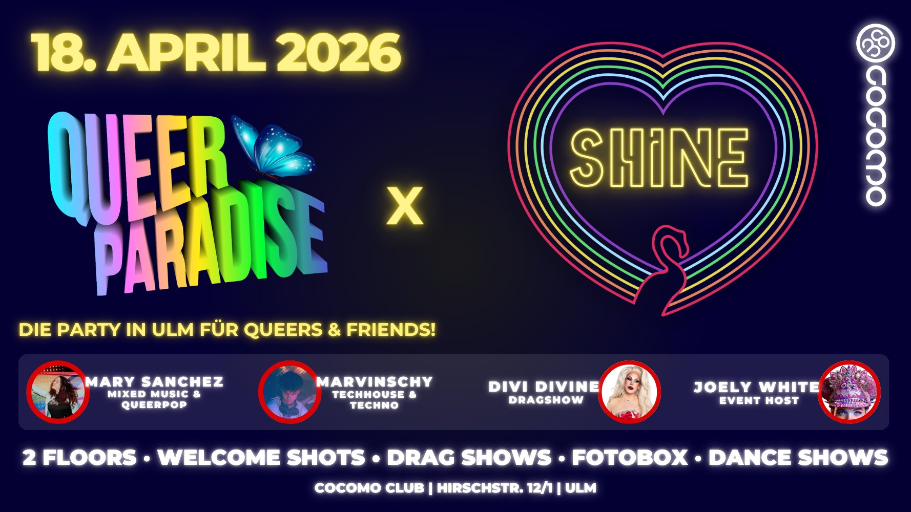 SHINE x QUEER PARADISE