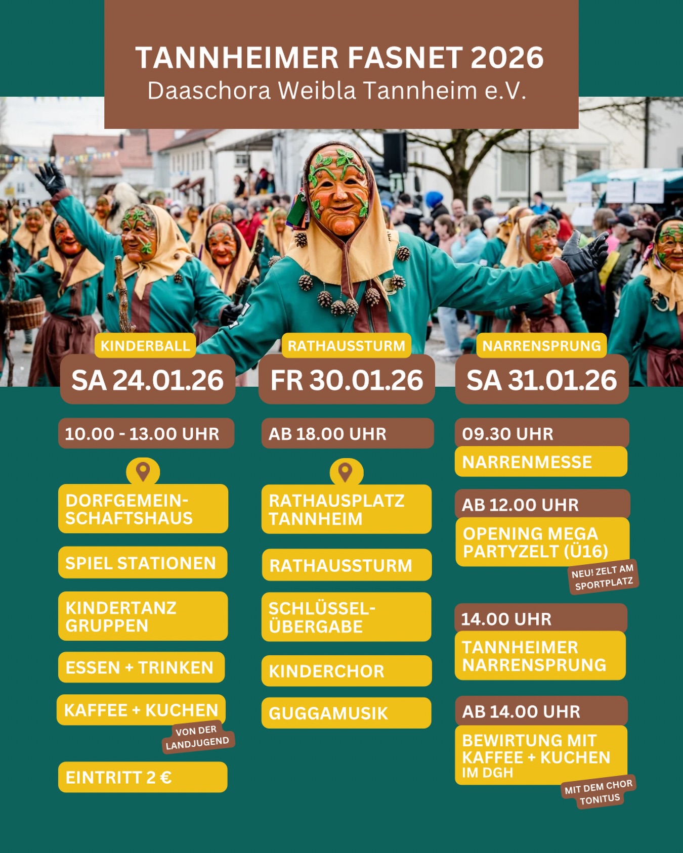 Narrensprung Tannheim