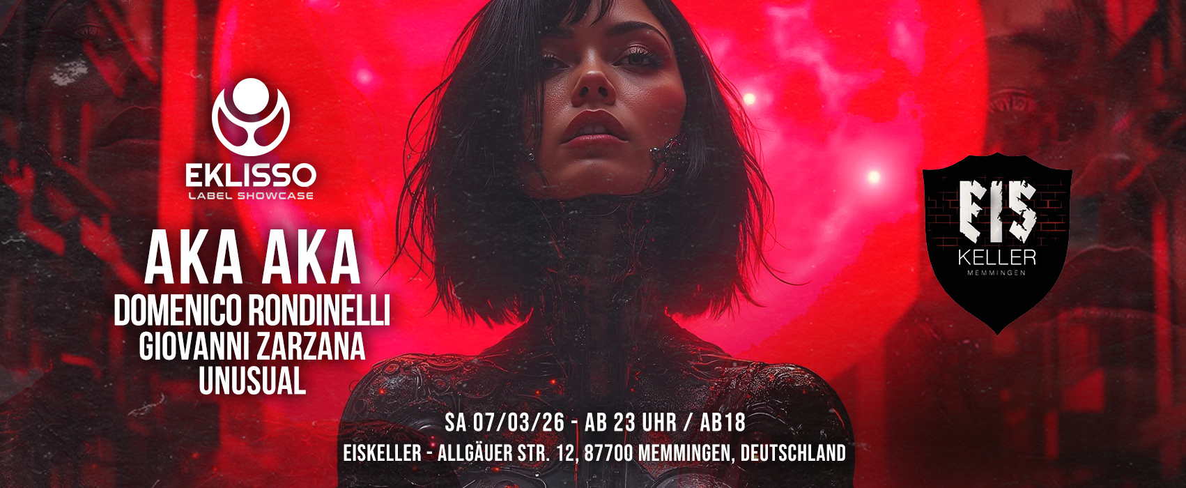 Eklisso mit AkaAka & Domenico Rondinelli