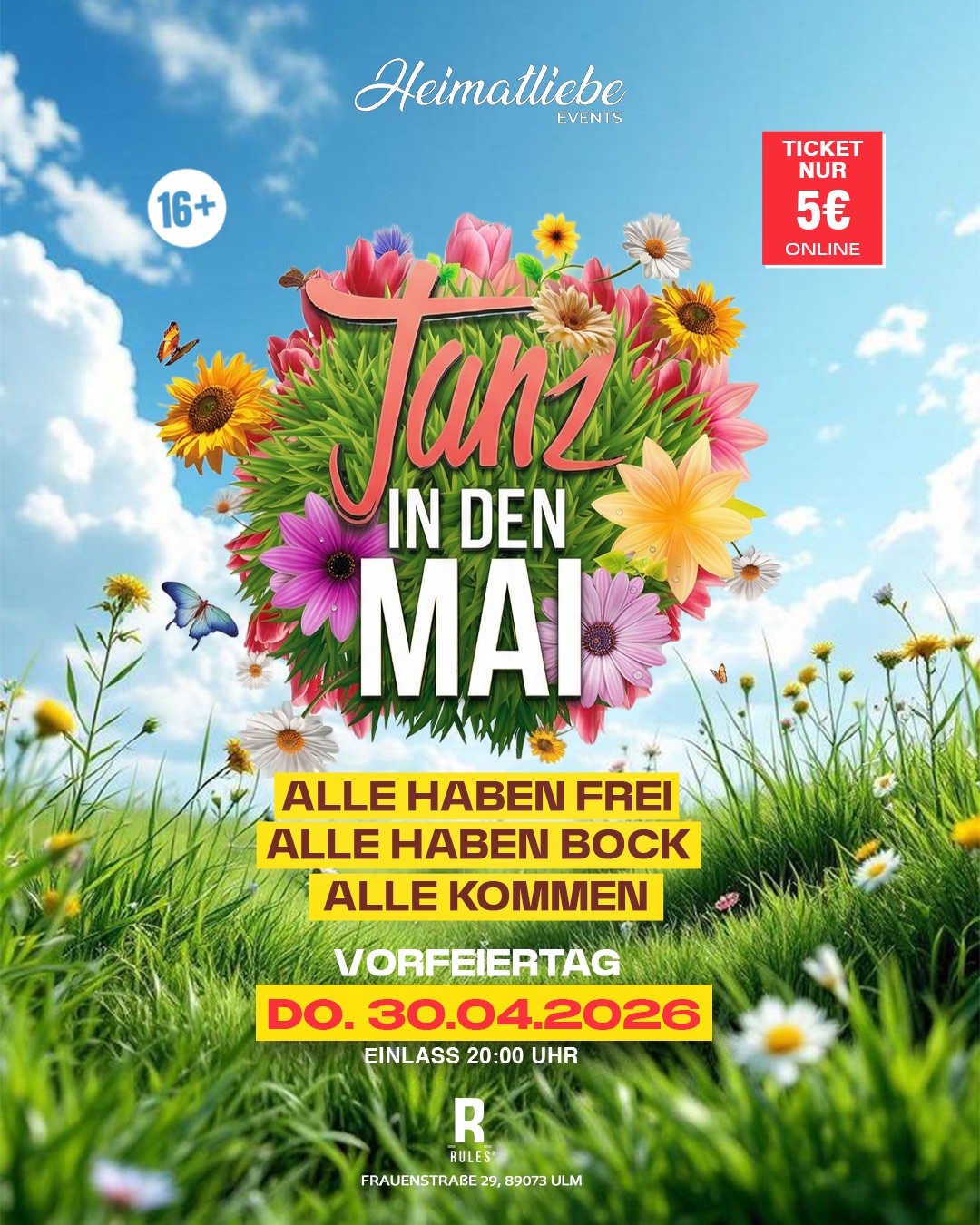 HEIMATLIEBE 16+ | TANZ IN DEN MAI