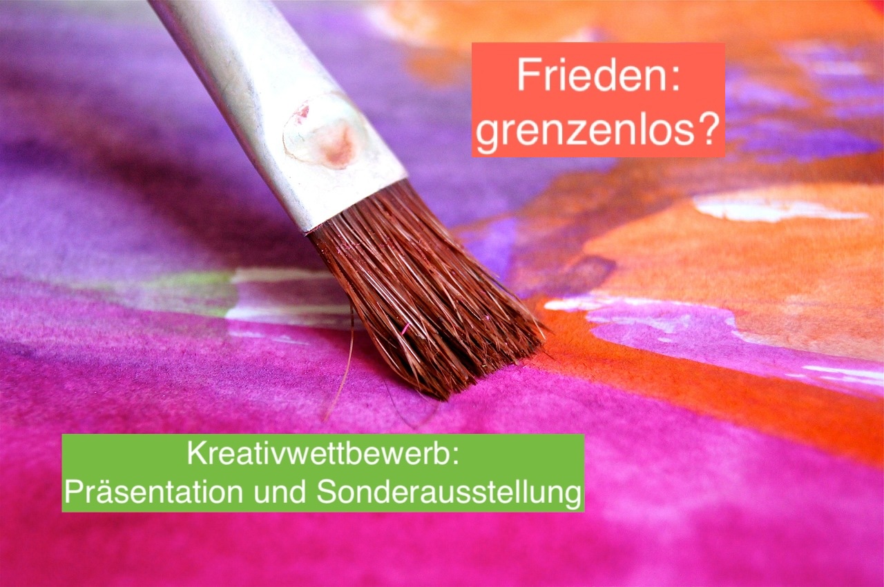 Kreativwettbewerb „grenzenlos“. Prämierung mit Vernissage zur Sonderausstellung