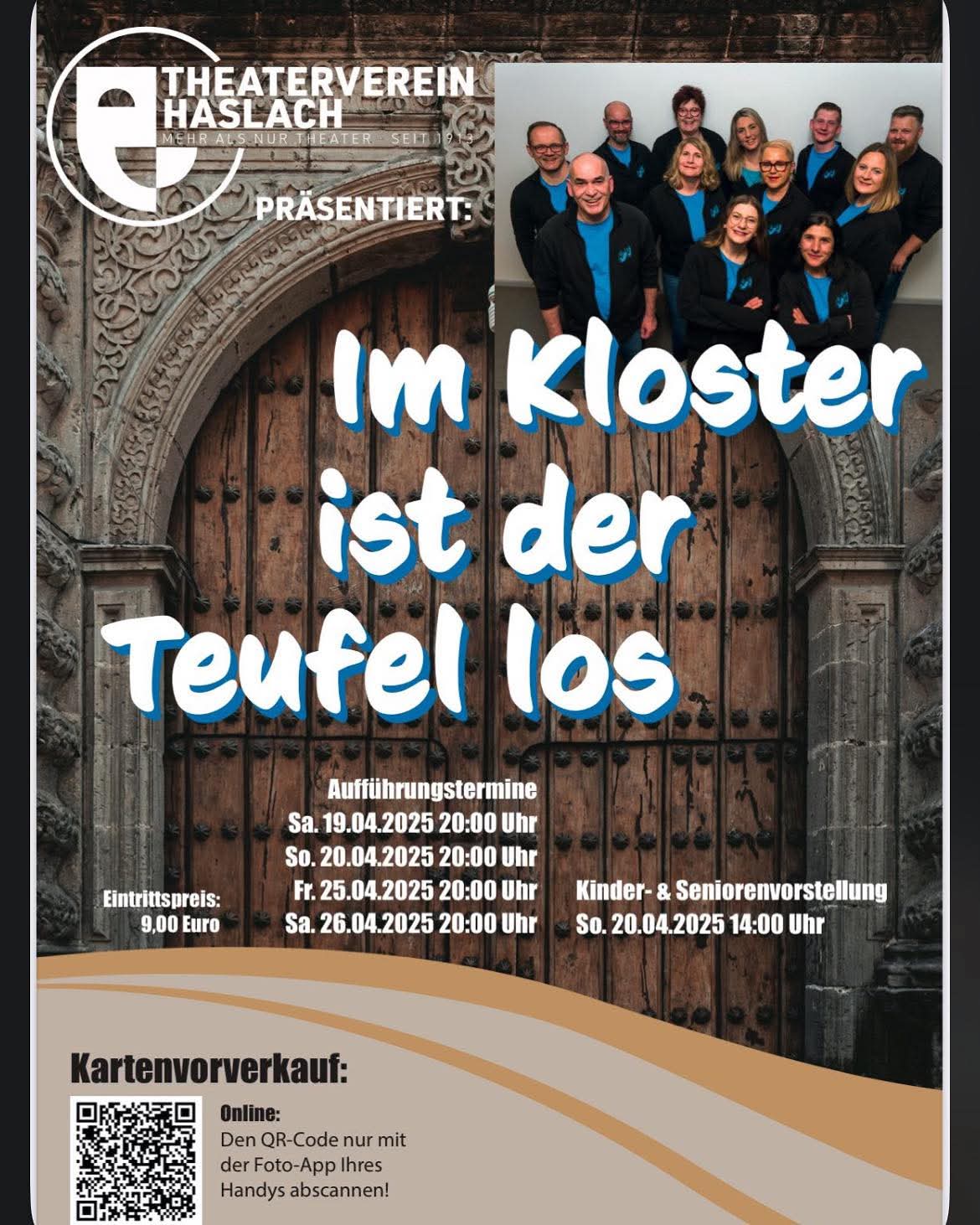 Im Kloster ist der Teufel los