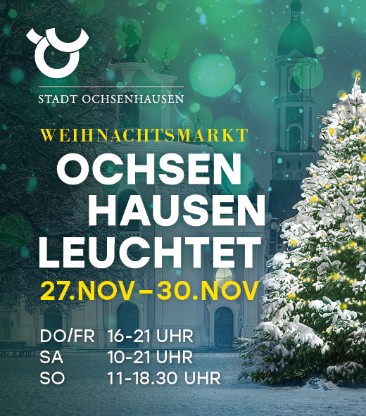 Weihnachtsmarkt im Klosterhof Ochsenhausen