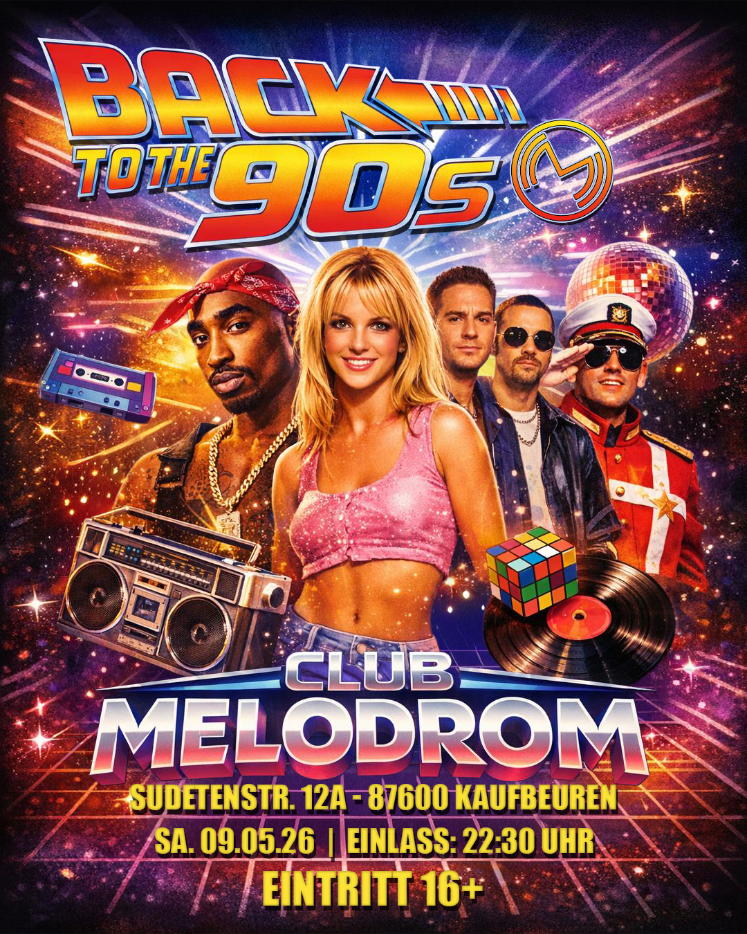 Back to the 90’s Party @Melodrom